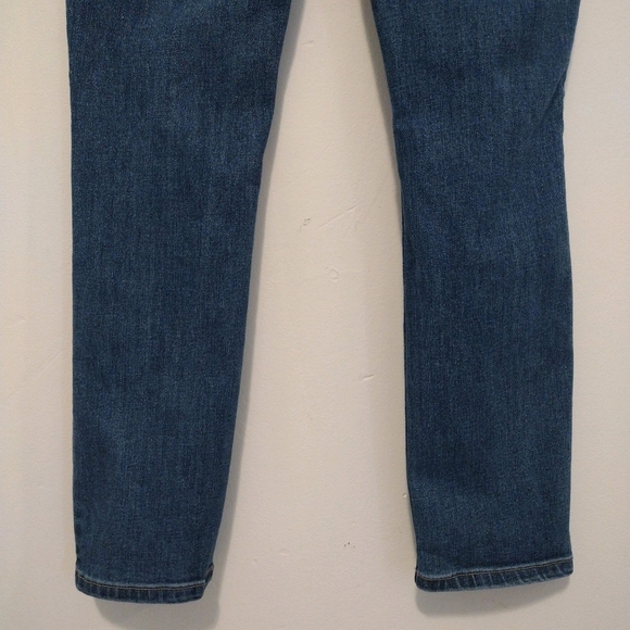 Calvin Klein - Distressed Mid Rise Skinny Jeans - Picture 10 of 15